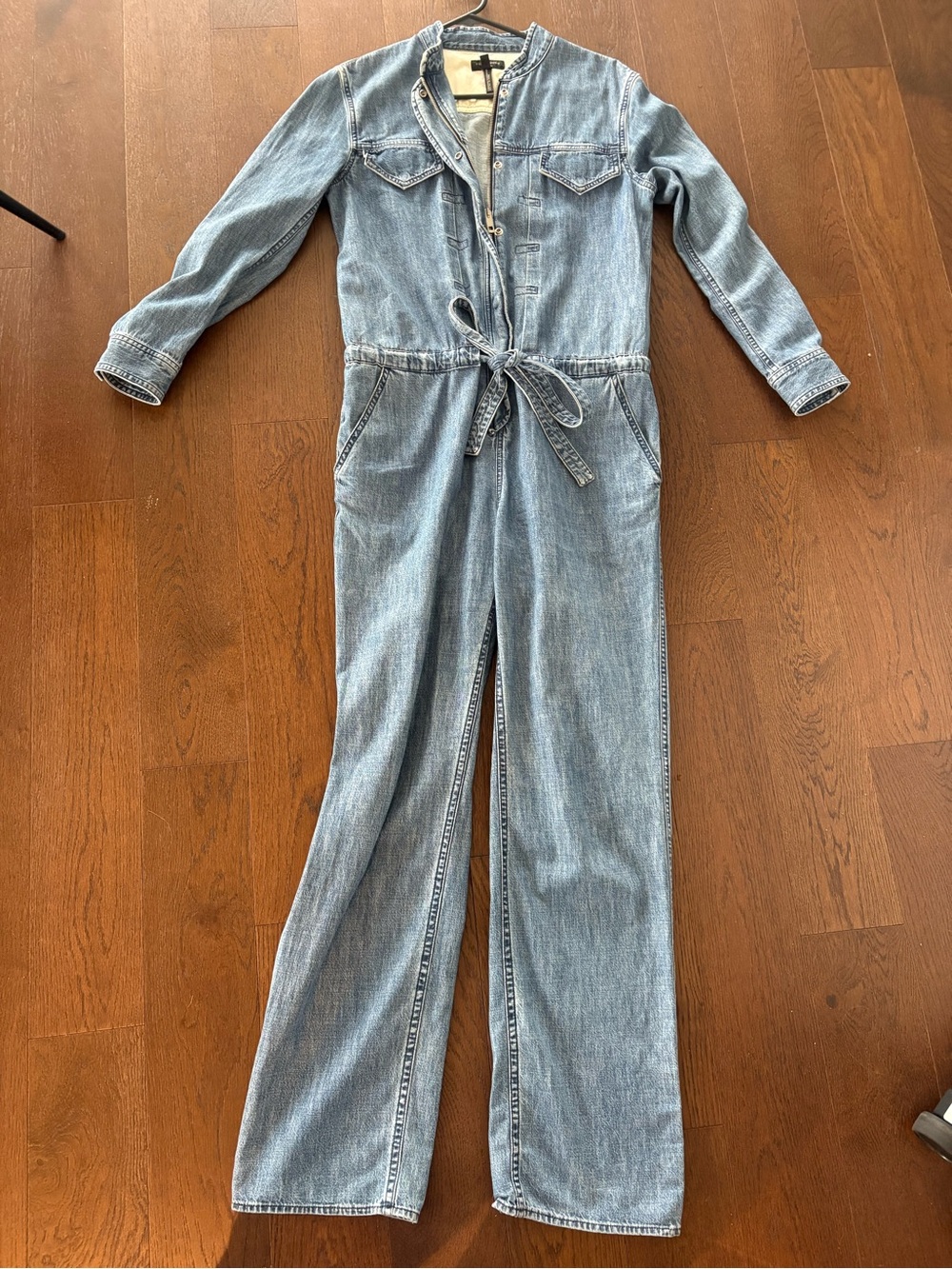 Rag & Bone Denim Jumpsuit